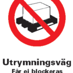 4090-alu_skylt_Utrymningsväg-Får-Ej-Block-A4-alu_KlarOK