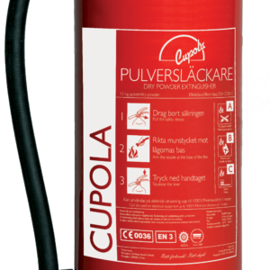 Pulversläckare 12kg - 55A/233B/C